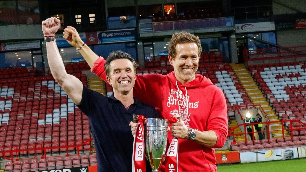 Το θαύμα της Ρέξαμ: Η ομάδα του Ράιαν Ρέινολντς ονειρεύεται την Premier League και... τον Τζέιμι Βάρντι