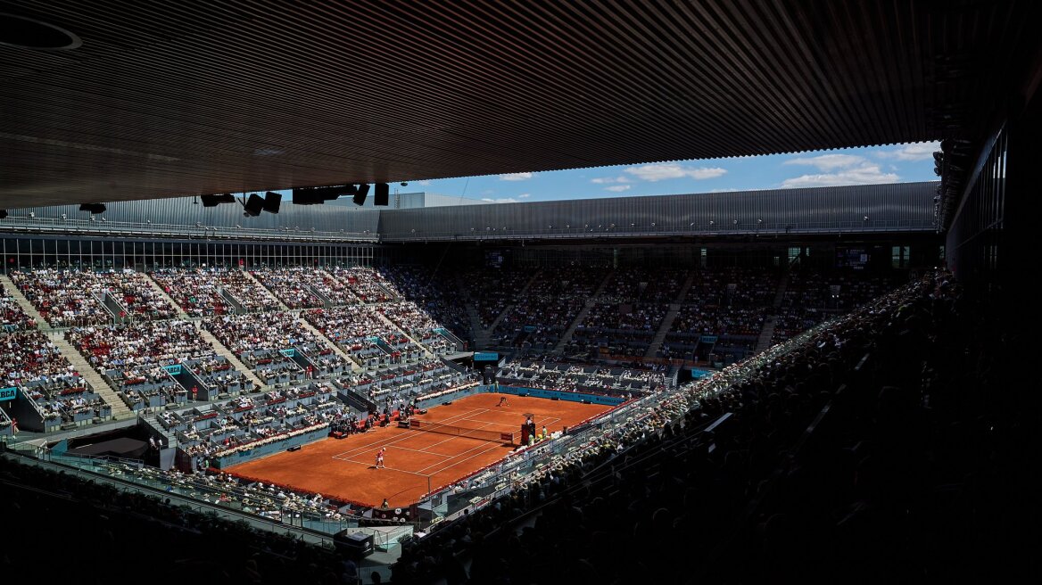 Madrid Open: Αναβλήθηκαν οι αγώνες Τσιτσιπά και Σάκκαρη