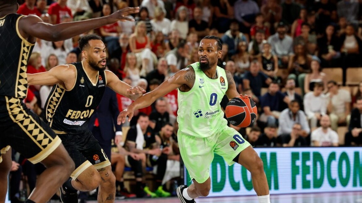 Μείωσε σε 2-1 η Μπαρτσελόνα, 100-89 τη Μονακό - Βίντεο