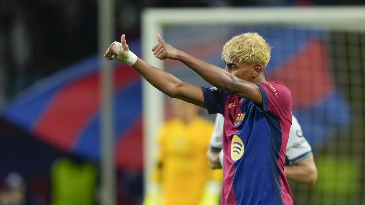 Λαμίν Γιαμάλ: Ο 17χρονος άσος της Μπαρτσελόνα έγινε ο νεότερος σκόρερ σε ημιτελικό του Champions League - Βίντεο