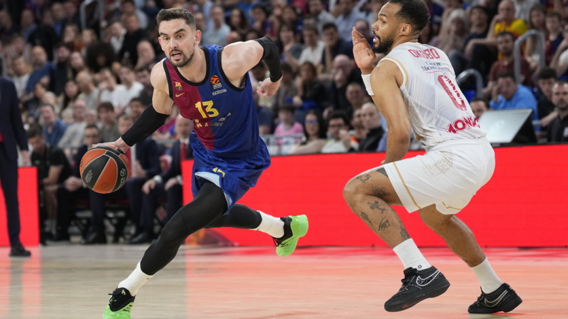 Βίντεο: Η Μπαρτσελόνα ισοφάρισε σε 2-2 τη σειρά 79-72 τη Μονακό  - Την Τρίτη βγαίνει ο αντίπαλος του Ολυμπιακού στο Final-4 