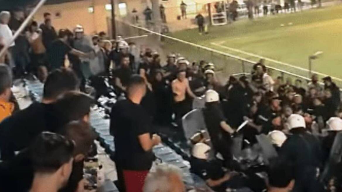 Άγρια επεισόδια σε ερασιτεχνικό αγώνα ποδοσφαίρου στην Αχαΐα - Δείτε βίντεο