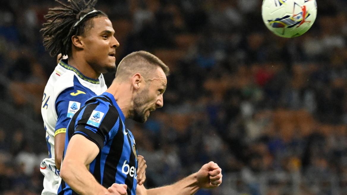 Ιντερ - Βερόνα 1-0: Στο -3 από την κορυφή κι ελπίζει, δείτε το γκολ