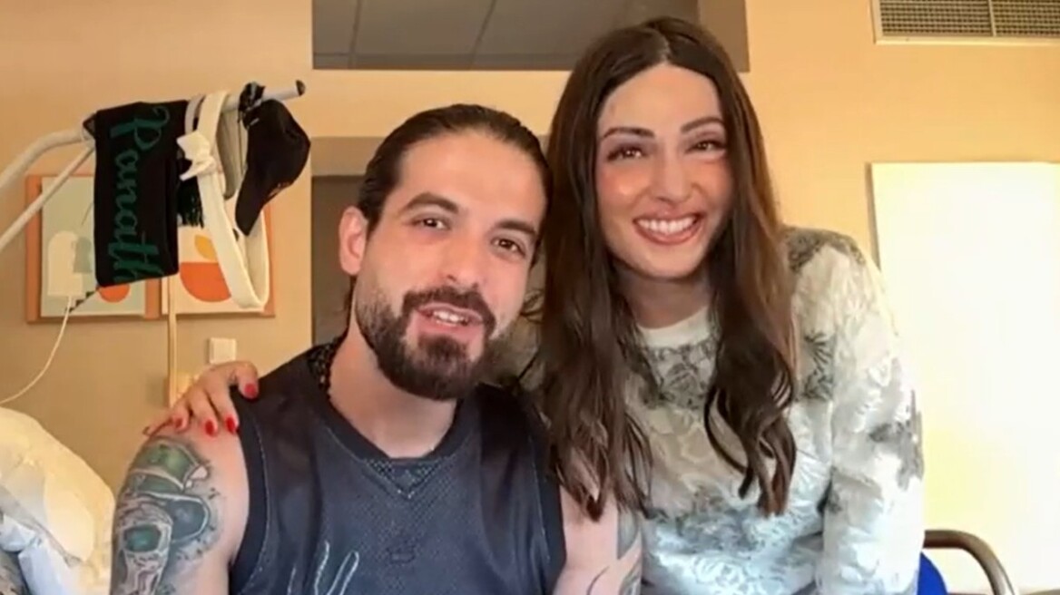 Βίντεο: «Είτε με δύο χέρια είτε με ένα, εγώ θα ξαναπαίξω κλαρίνο» λέει ο Άρης Μουγκοπέτρος - Στο πλευρό του η Ιωάννα Παλιοσπύρου