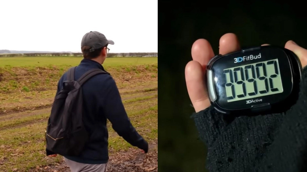 YouTuber περπάτησε 100.000 βήματα σε μία μέρα: Δείτε τι έπαθε το σώμα του (vid)