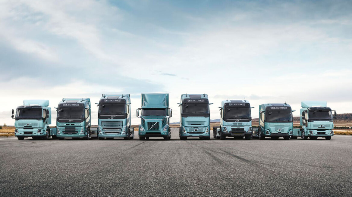 Η Volvo φτάνει σε σημαντικό ορόσημο με 5.000 ηλεκτρικά φορτηγά παγκοσμίως