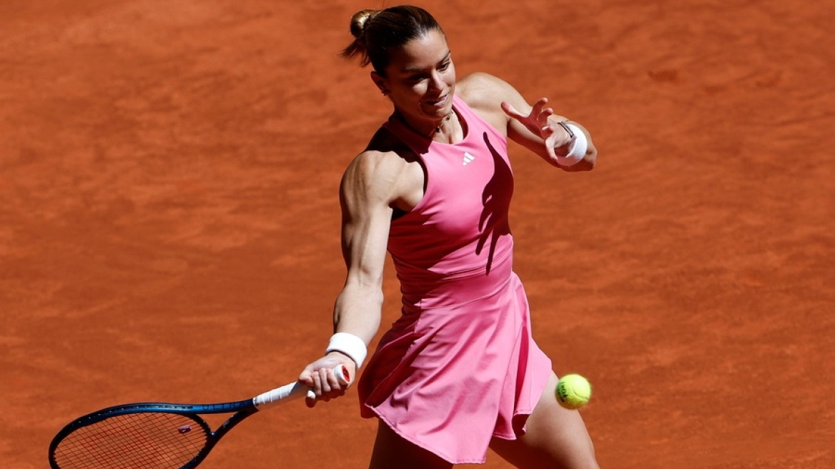 Rome Open: Στον 2ο γύρο η Σάκκαρη, εγκατέλειψε η Μπέντσιτς
