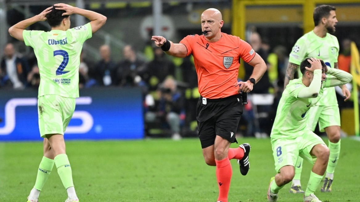 Μαρτσίνιακ: «Γελοία τα σχόλια της Μπαρτσελόνα, δεν αδίκησα κανέναν»
