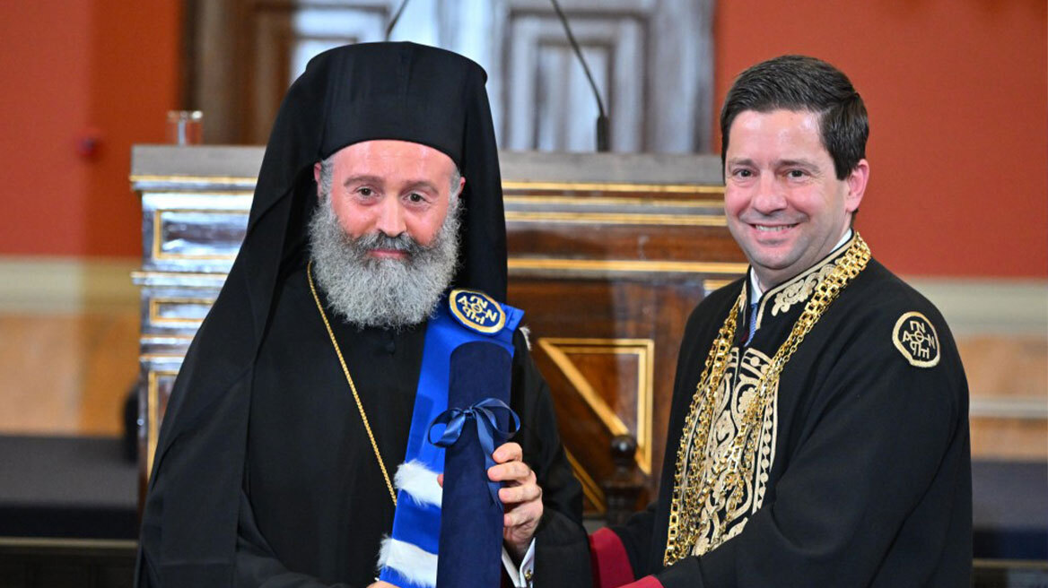 Ο Αρχιεπίσκοπος Αυστραλίας Μακάριος αναγορεύτηκε σε Επίτιμο Διδάκτορα του ΕΚΠΑ
