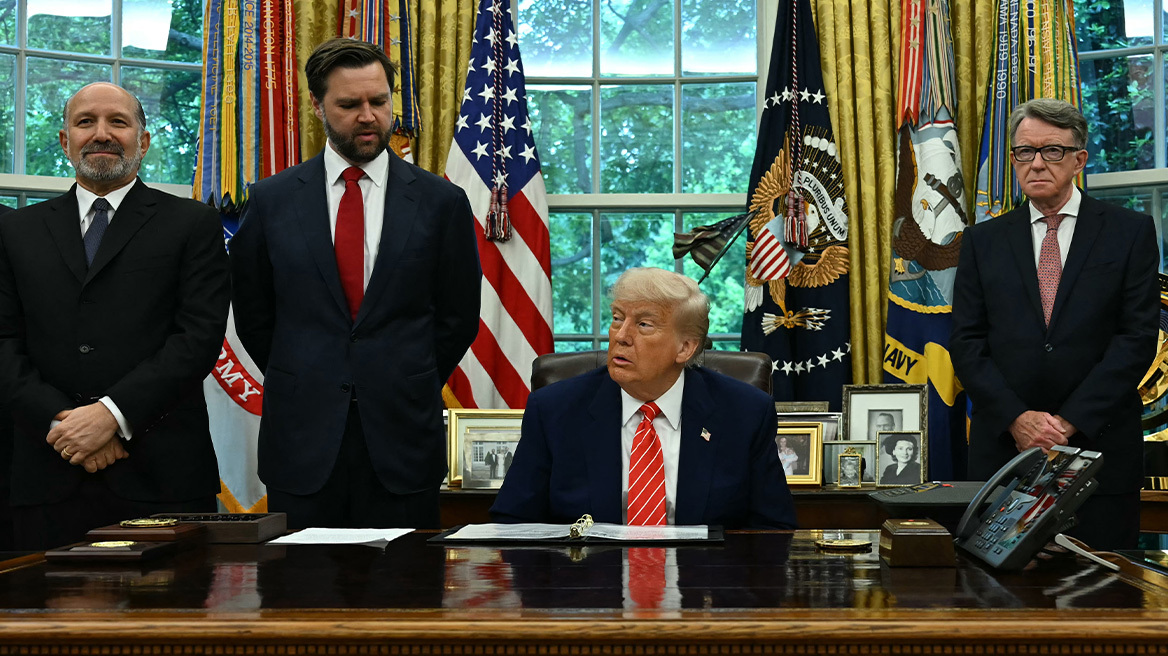 Τραμπ για τη συμφωνία με τη Βρετανία: Είναι πολύ μεγάλο ντιλ, μας ανοίγει μια τεράστια αγορά
