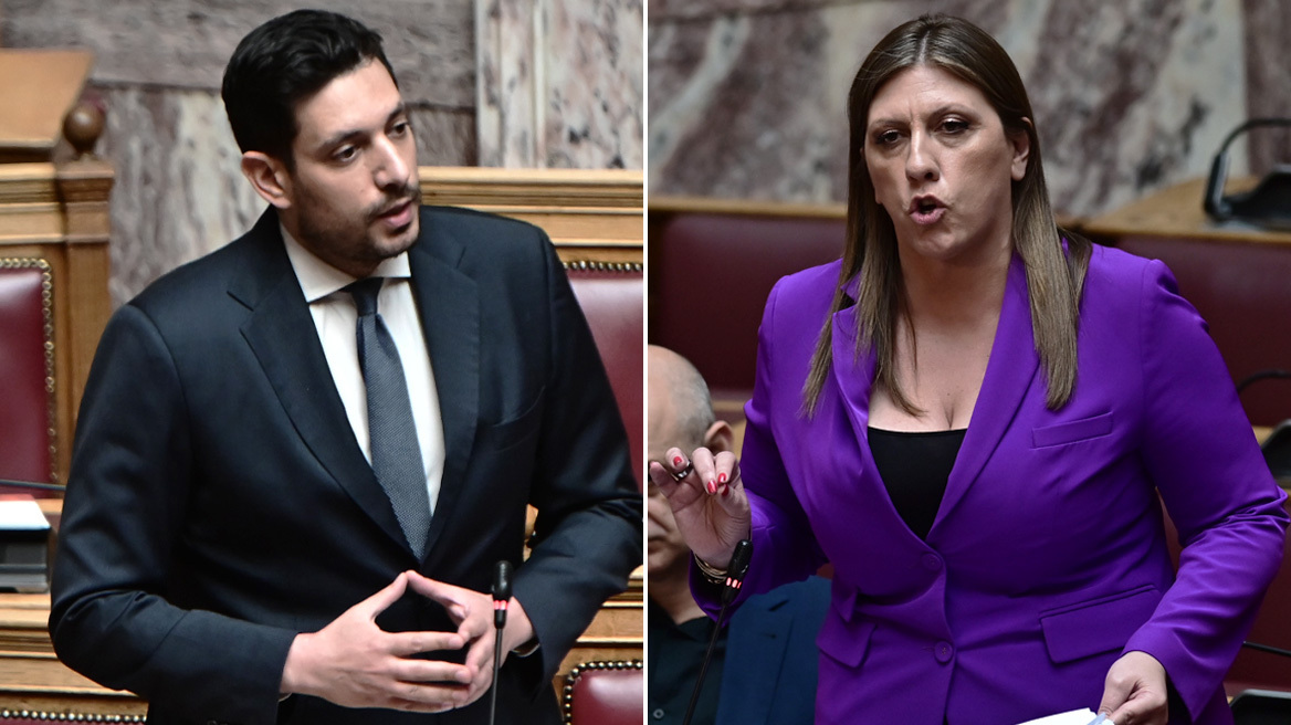 Επεισόδιο Κυρανάκη με Κωνσταντοπούλου στη Βουλή - Έφτασε με καθυστέρηση μίας ώρας αλλά κατήγγειλε ότι «φοβούνταν να της απαντήσουν»