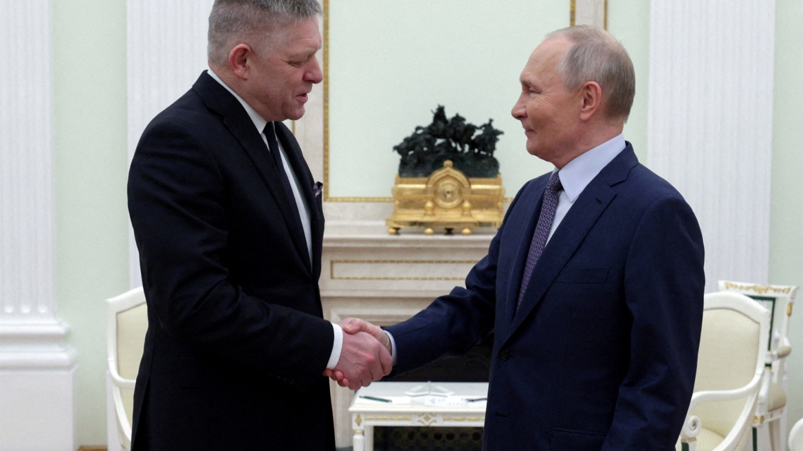 Ρωσία - Σλοβακία: Συνάντηση Φίτσο - Πούτιν στη Μόσχα παρά τις επικρίσεις της ΕΕ