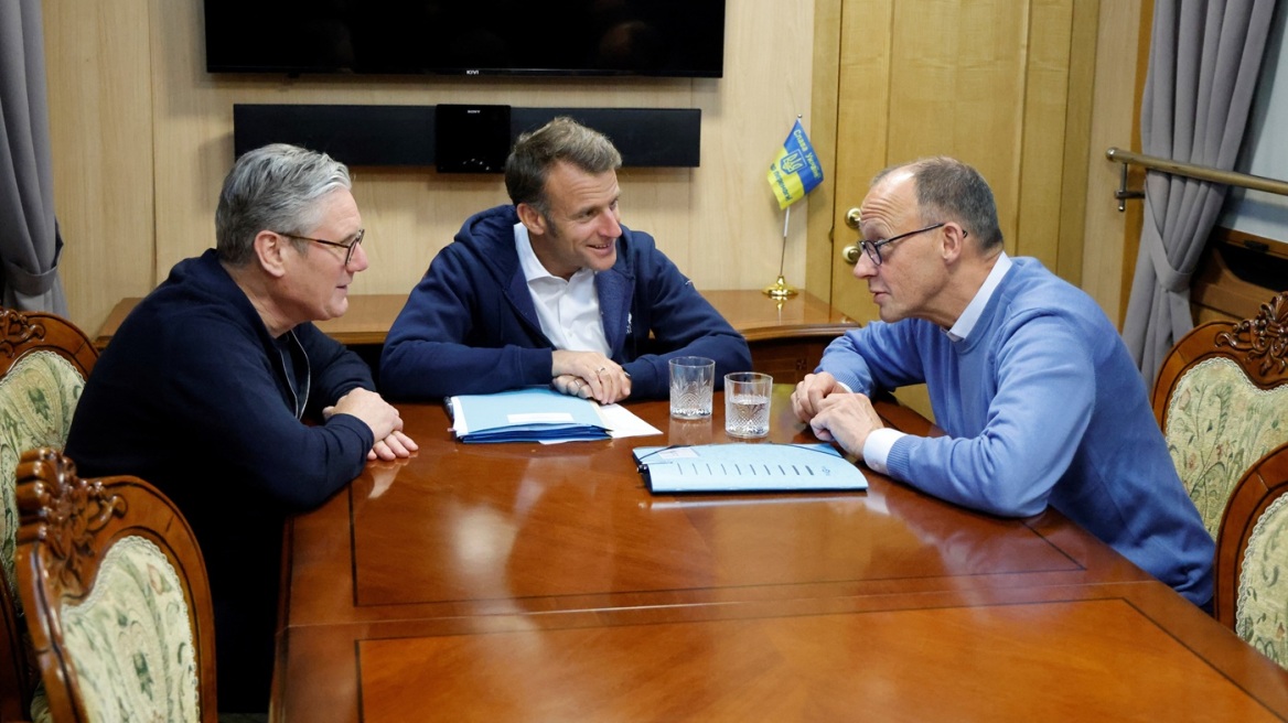 Μακρόν, Μερτς, Στάρμερ και Τουσκ στο Κίεβο για τηλεδιάσκεψη της συμμαχίας των προθύμων - Θα συμμετέχει και ο Μητσοτάκης