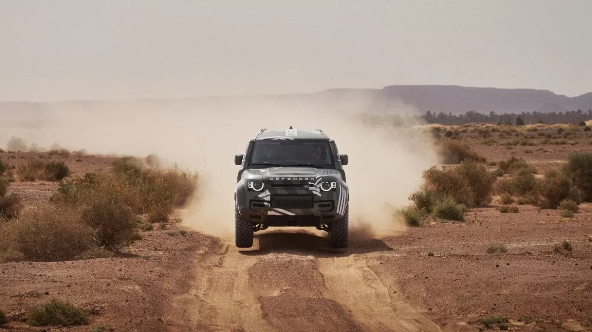 Δοκιμές για το Land Rover Defender Dakar D7X-R