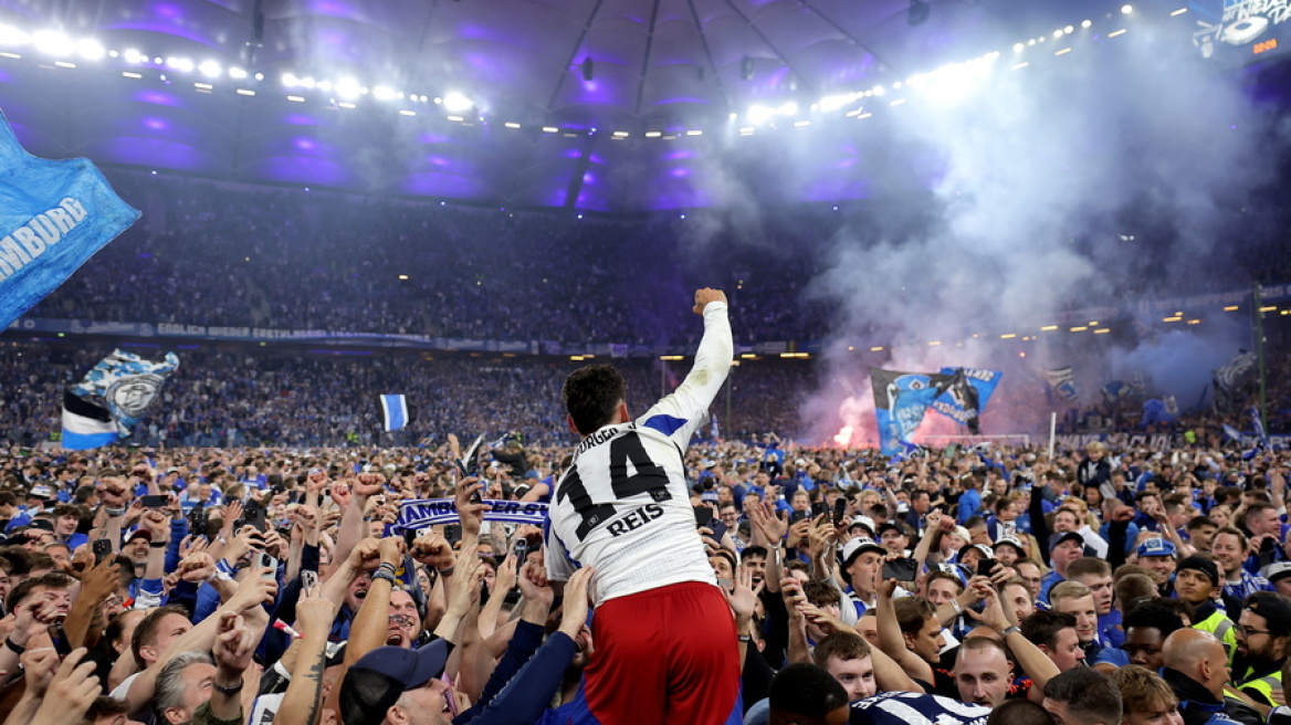 Το Αμβούργο γιόρτασε την άνοδό του μετά από 7 χρόνια - 25 τραυματίες μετά τους έξαλλους πανηγυρισμούς - Βίντεο