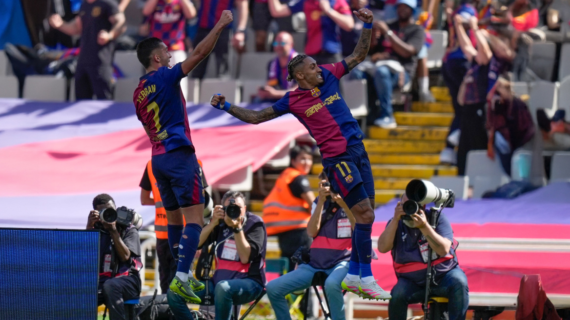 Πάρτι τίτλου για την Μπαρτσελόνα, 4-3 τη Ρεάλ Μαδρίτης και στο +7 - Δείτε τα γκολ 