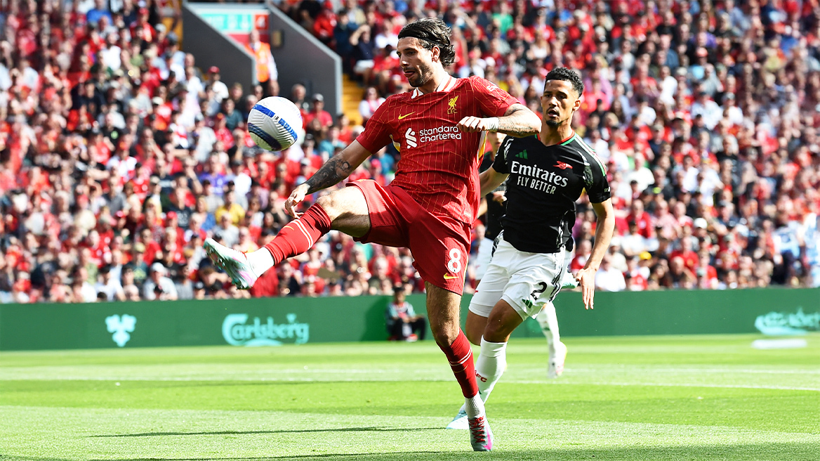 Ματσάρα χωρίς νικητή στο Άνφιλντ, Λίβερπουλ  και Άρσεναλ έμειναν στο 2-2 - Δείτε τα γκολ