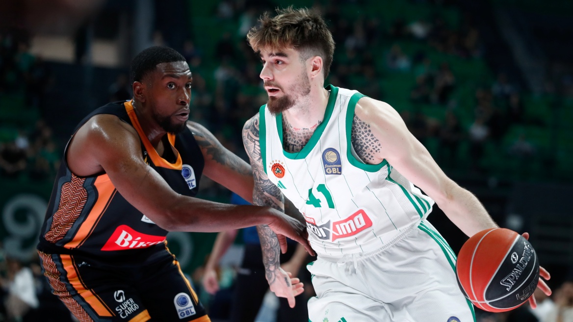 Παναθηναϊκός - Προμηθέας Πάτρας 101-69: Εύκολα και ξεκούραστα το 1-0 οι «πράσινοι» - Βίντεο
