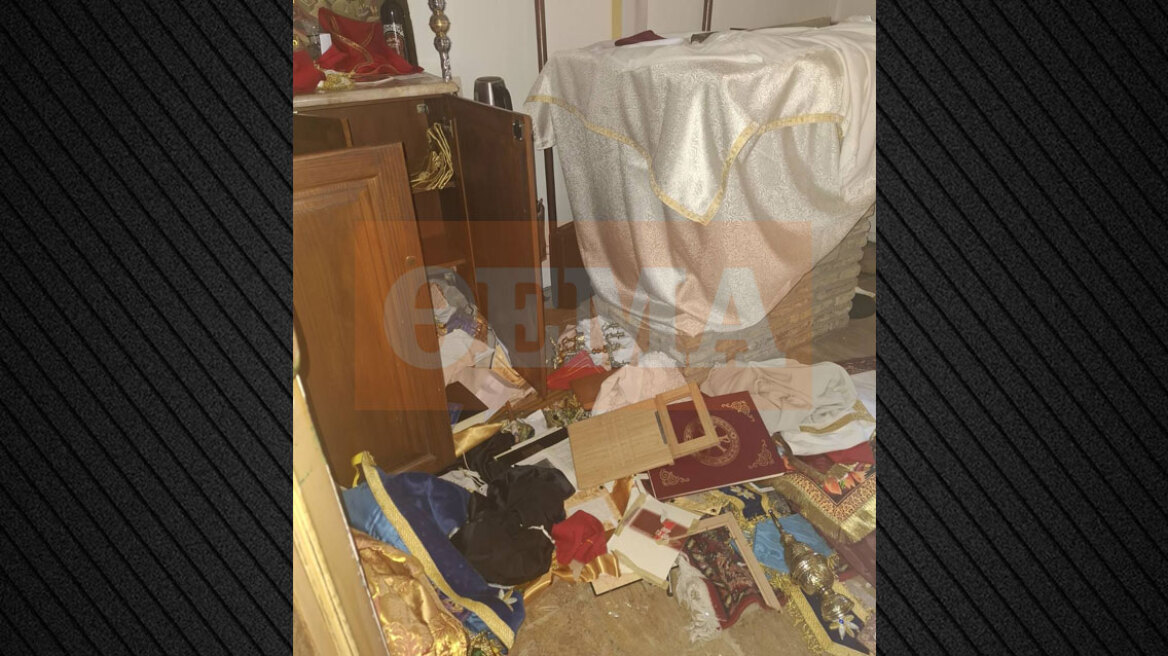 Νοσοκομείο Αγία Όλγα: Οι διαρρήκτες έκλεψαν τα δισκοπότηρα κι ένα Ευαγγέλιο - Δείτε φωτογραφίες από τον βανδαλισμό
