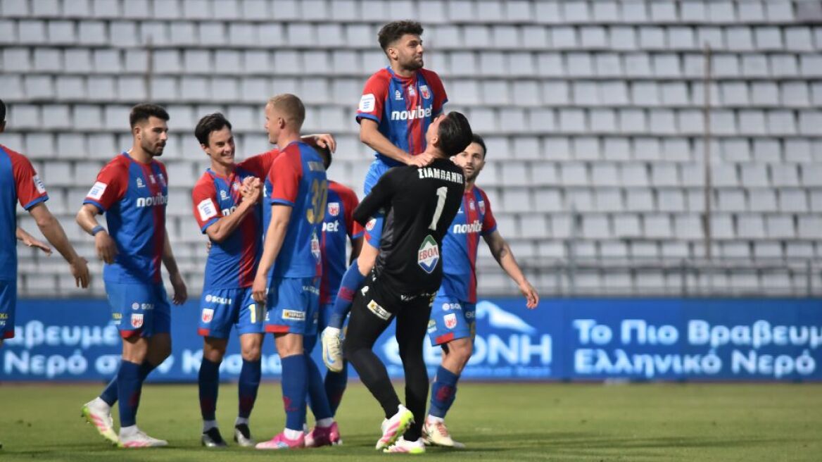 Ο Βόλος επικράτησε με 3-0 της Λαμίας και εξασφάλισε την παραμονή του - Δείτε τα γκολ