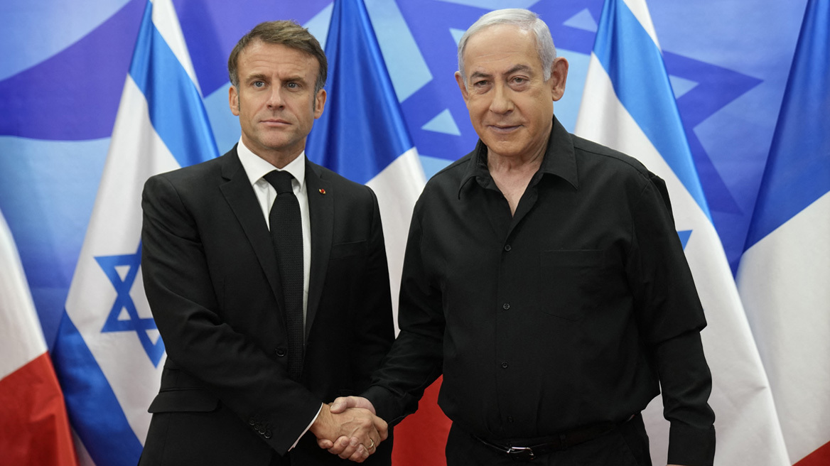 Νετανιάχου κατά Μακρόν: Συντάσσεται με μια τρομοκρατική οργάνωση
