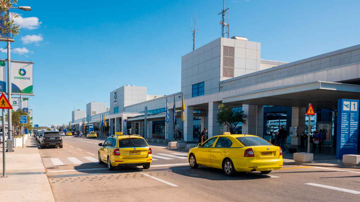 Ταξί: Τρίωρη στάση εργασίας (12:00 με 15:00) στο αεροδρόμιο «Ελ.Βενιζέλος»