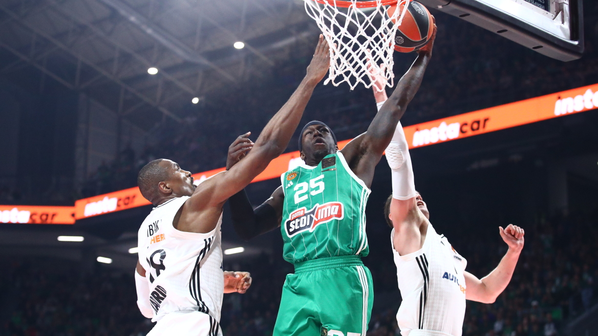 Euroleague: Το κάρφωμα του Ναν στο ΠΑΟ-Ρεάλ η «magic moment» της σεζόν - Βίντεο