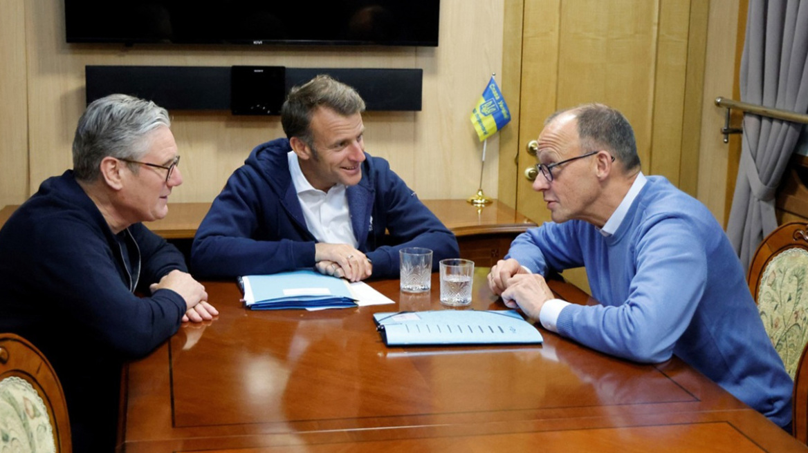 Για την κλιμάκωση στη Μέση Ανατολή μίλησαν Μερτς, Μακρόν και Στάρμερ