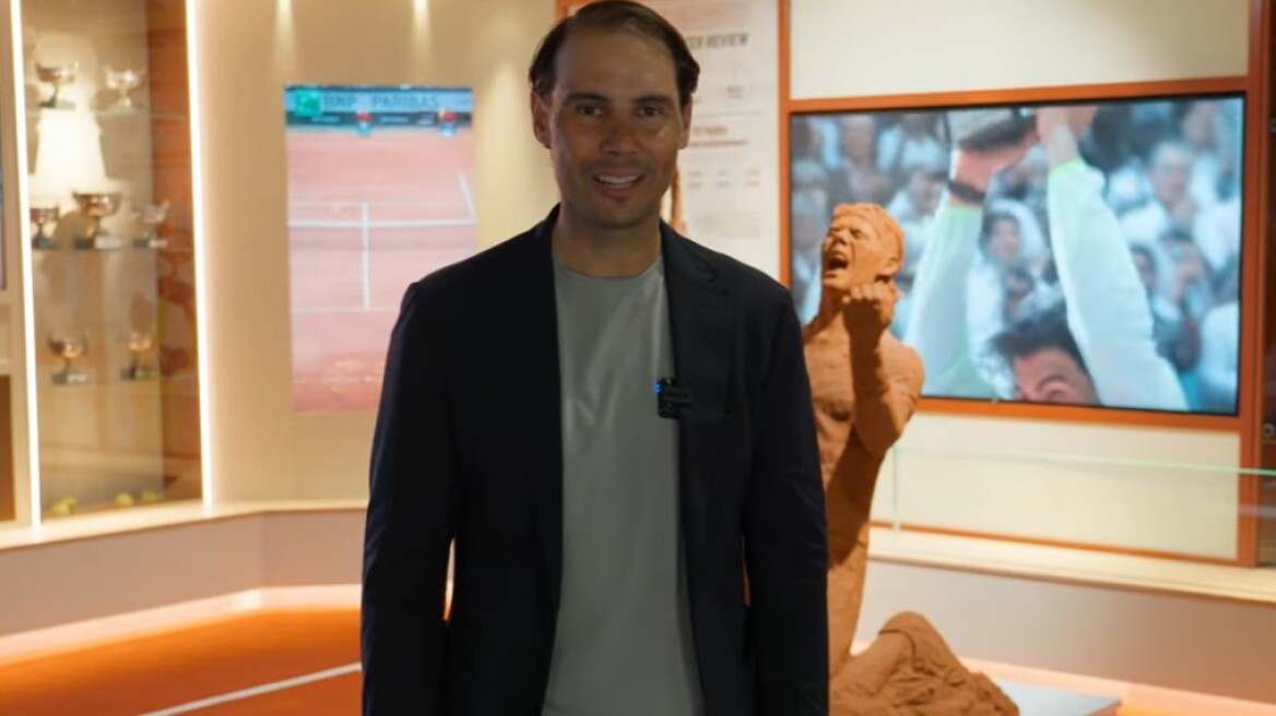 Ο Ραφαέλ Ναδάλ εγκαινίασε την πτέρυγα «Roland Garros» στο μουσείο του στη Μαγιόρκα