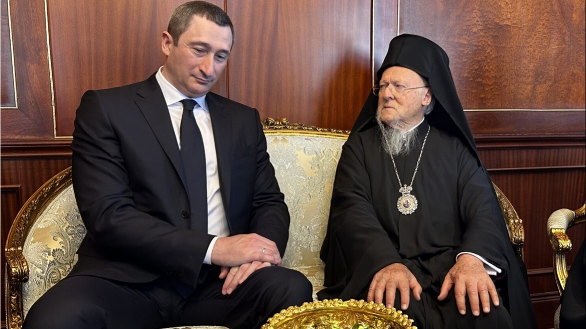 Στο Φανάρι ο αναπληρωτής πρωθυπουργός της Ουκρανίας - Συναντήθηκε με τον Βαρθολομαίο