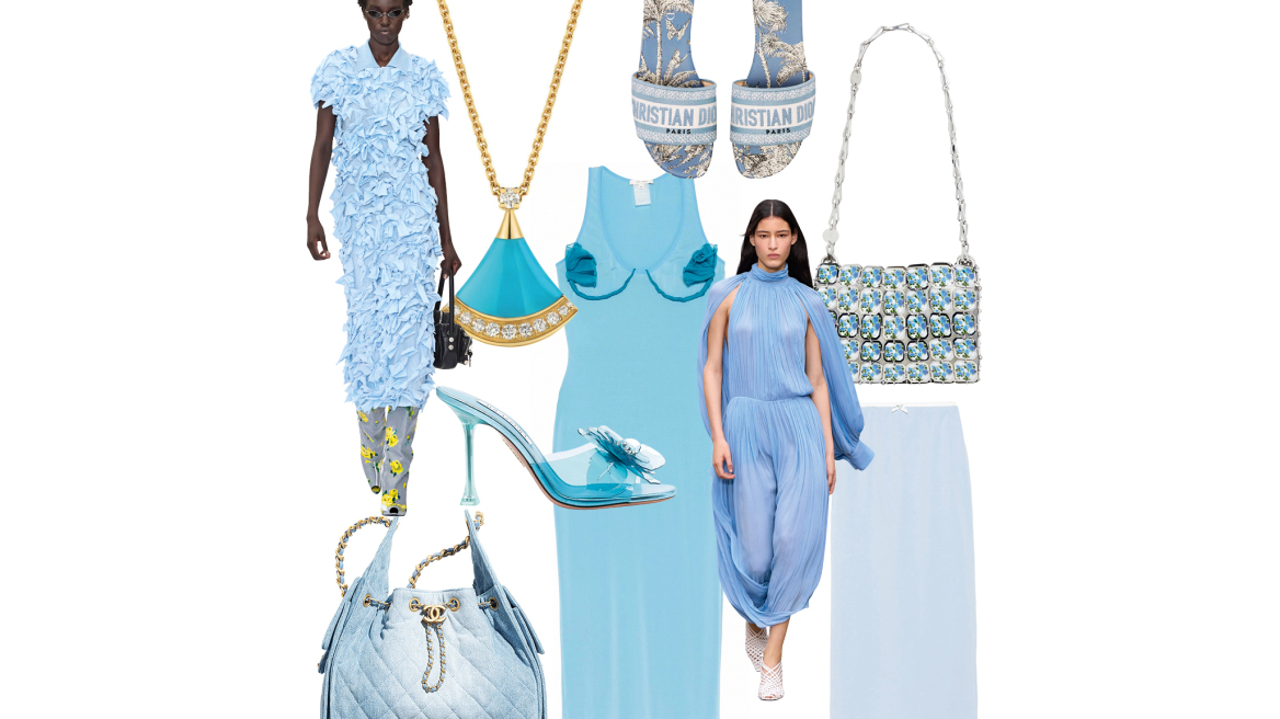 Sky Blue: Το χρώμα που θα βλέπουμε παντού αυτό το καλοκαίρι
