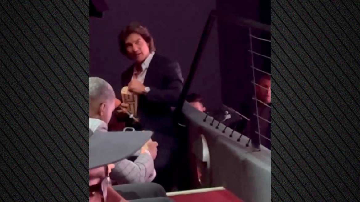 Τομ Κρουζ: Έγινε viral για το βίντεο που τρώει ποπ κορν 