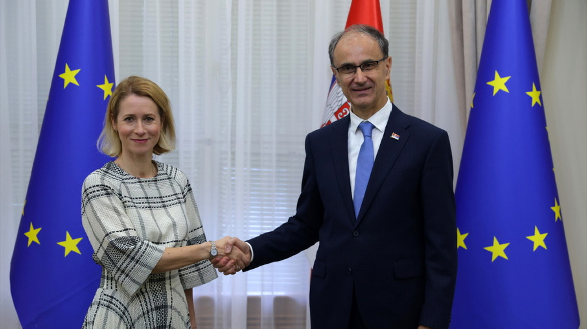 Πράξεις και όχι μόνο λόγια, ζήτησε από την πολιτική ηγεσία της Σερβίας η Επίτροπος Κάγια Κάλας