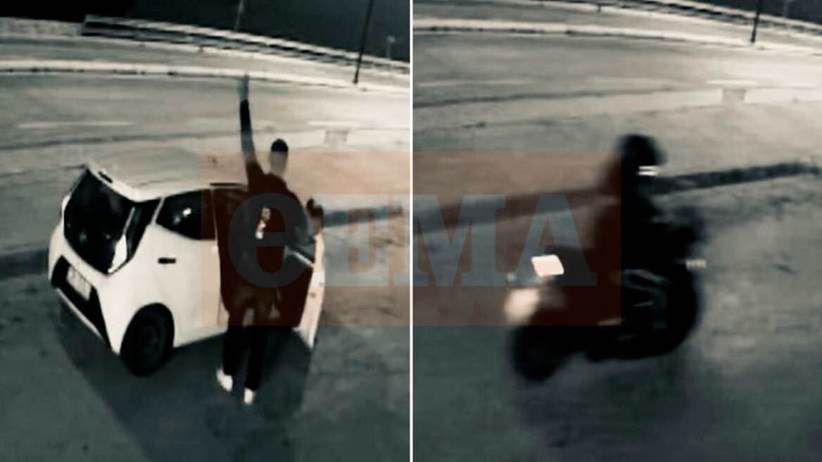 Η στιγμή της απαγωγής του 24χρονου γιου επιχειρηματία στον Υμηττό - Ακολουθεί ο Ivan Greko με μηχανή - Φωτογραφίες ντοκουμέντα