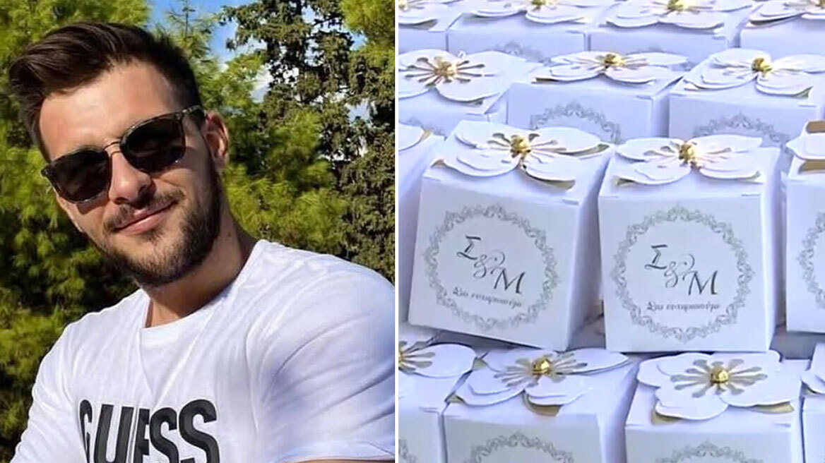 Με μπομπονιέρες του γάμου του και λευκά τριαντάφυλλα το τελευταίο αντίο στον Στέφανο που πνίγηκε στη Λευκάδα