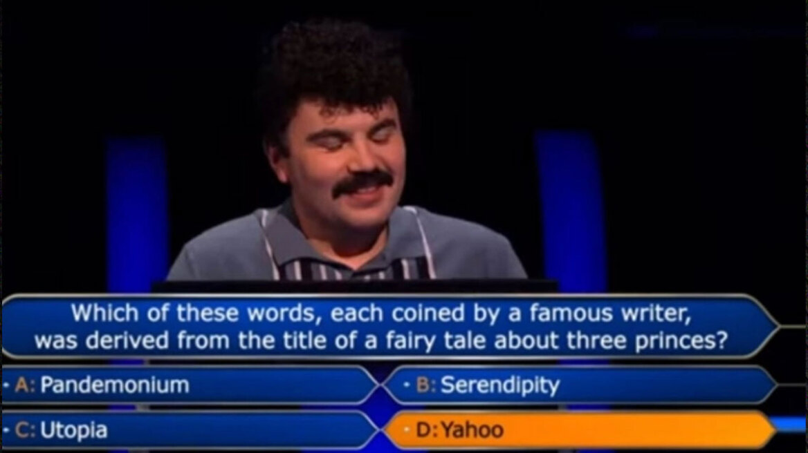 Η μεγαλύτερη ήττα στην ιστορία του «Εκατομμυριούχου»: Έτσι έχασε Βρετανός την ερώτηση για το 1 εκατ. (vid)