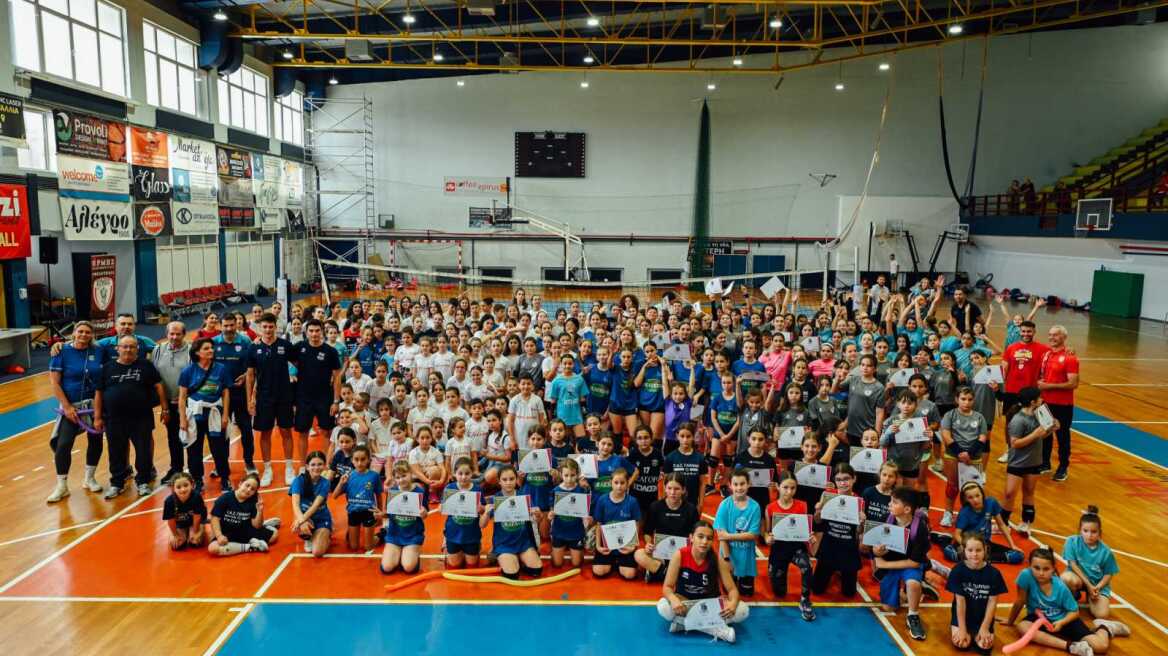 Βόλεϊ: Μία ακόμη μεγάλη γιορτή από τον Ερμή Ηγουμενίτσας