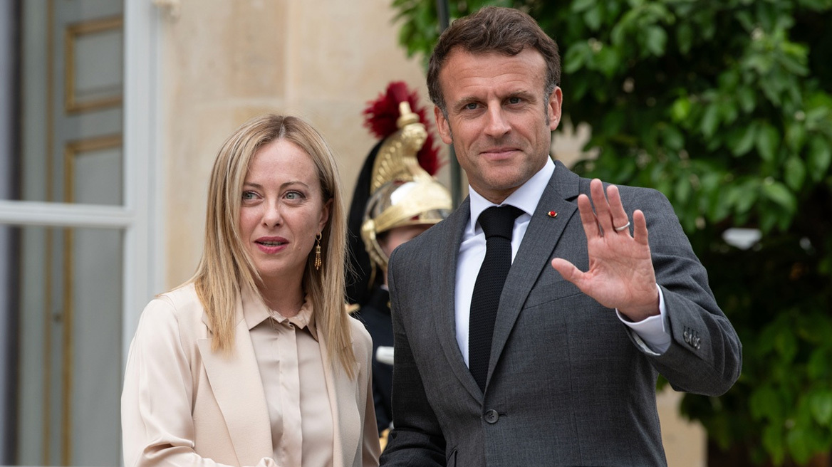 Συνάντηση Μελόνι - Μακρόν στις 3 Ιουνίου στη Ρώμη