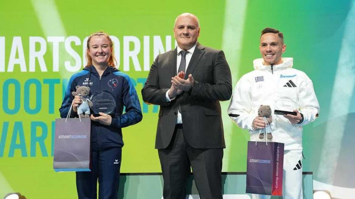 Ο Λευτέρης Πετρούνιας τιμήθηκε από την Ευρωπαϊκή Ομοσπονδία Γυμναστικής