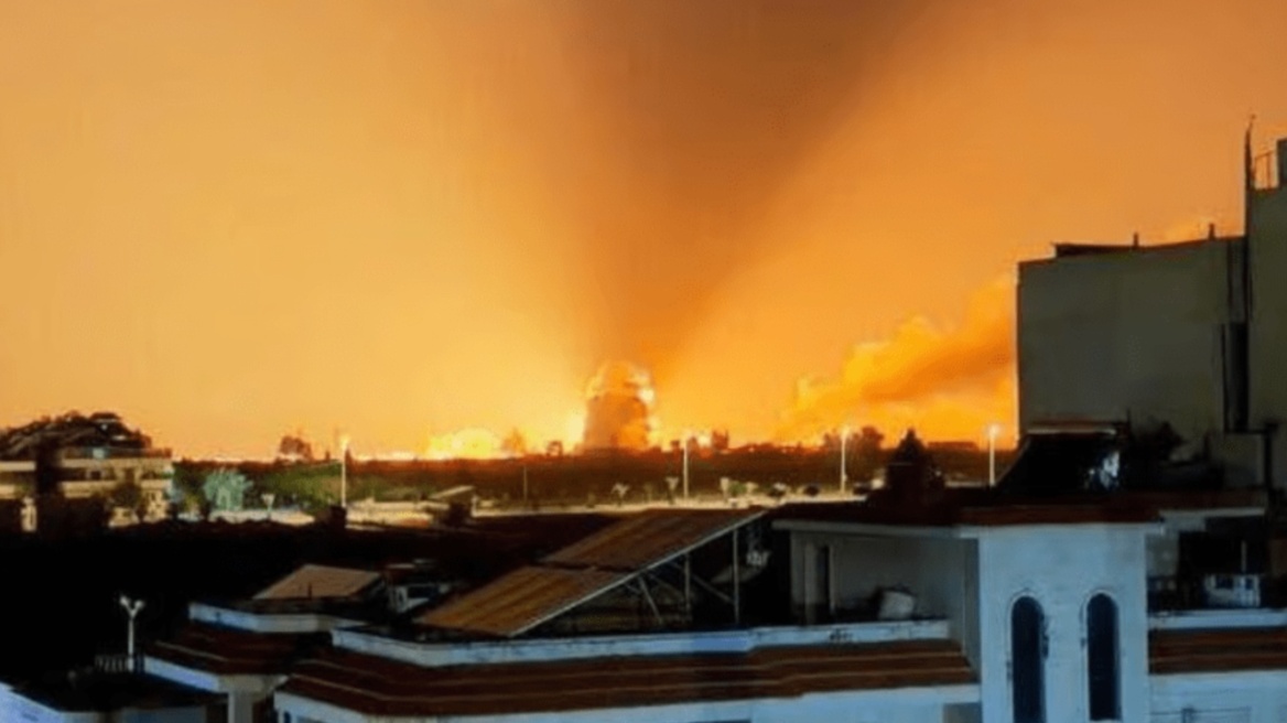 Το Ισραήλ βομβαρδίζει τη δυτική Συρία - Πλήξαμε αποθήκες με πυραύλους, λέει ο IDF 