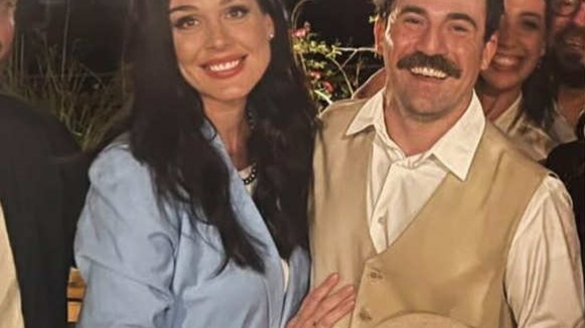 Νέες εικόνες από το γάμο της Ιωάννας Τριανταφυλλίδου