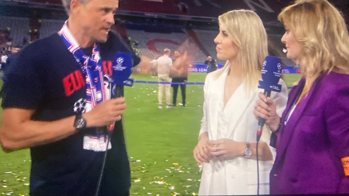 Η «ατάκα-καρφί» του Λουίς Ενρίκε σε ρεπόρτερ μετά τον ιστορικό θρίαμβο της Παρί - Βίντεο
