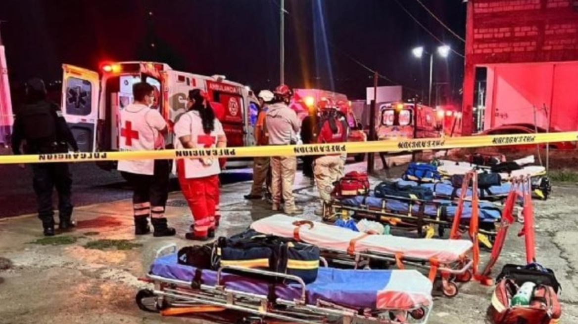 Δώδεκα νεκροί εξαιτίας πυρκαγιάς σε κέντρο απεξάρτησης στο Μεξικό 