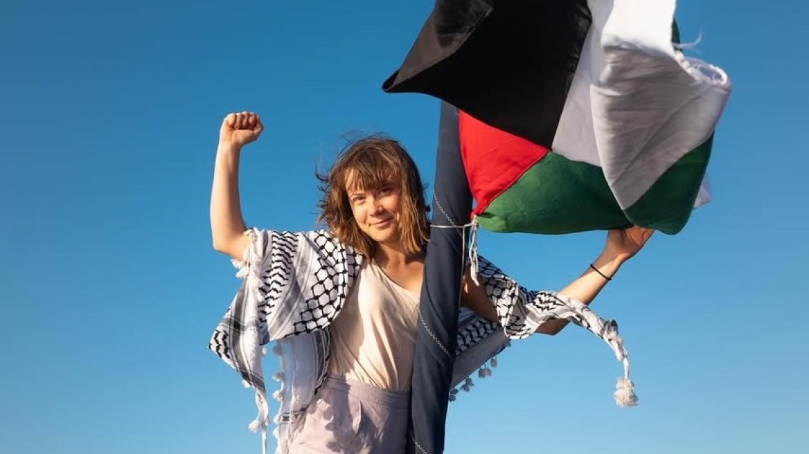 Η Γκρέτα Τούνμπεργκ σε πλοίο για τη Γάζα: «Οι πιθανότητες είναι εναντίον μας, αλλά πρέπει να συνεχίσουμε να προσπαθούμε»