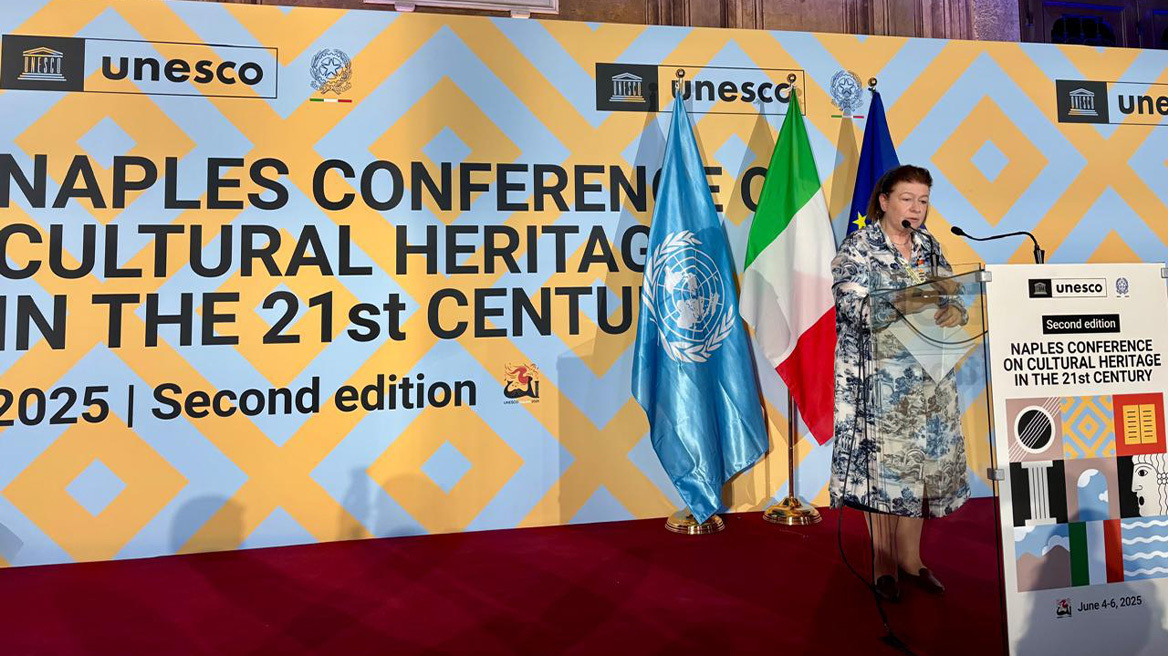 Ο Πολιτισμός δεν είναι data, είναι οι ρίζες μας, η γέφυρα που μας ενώνει, λέει η Μενδώνη