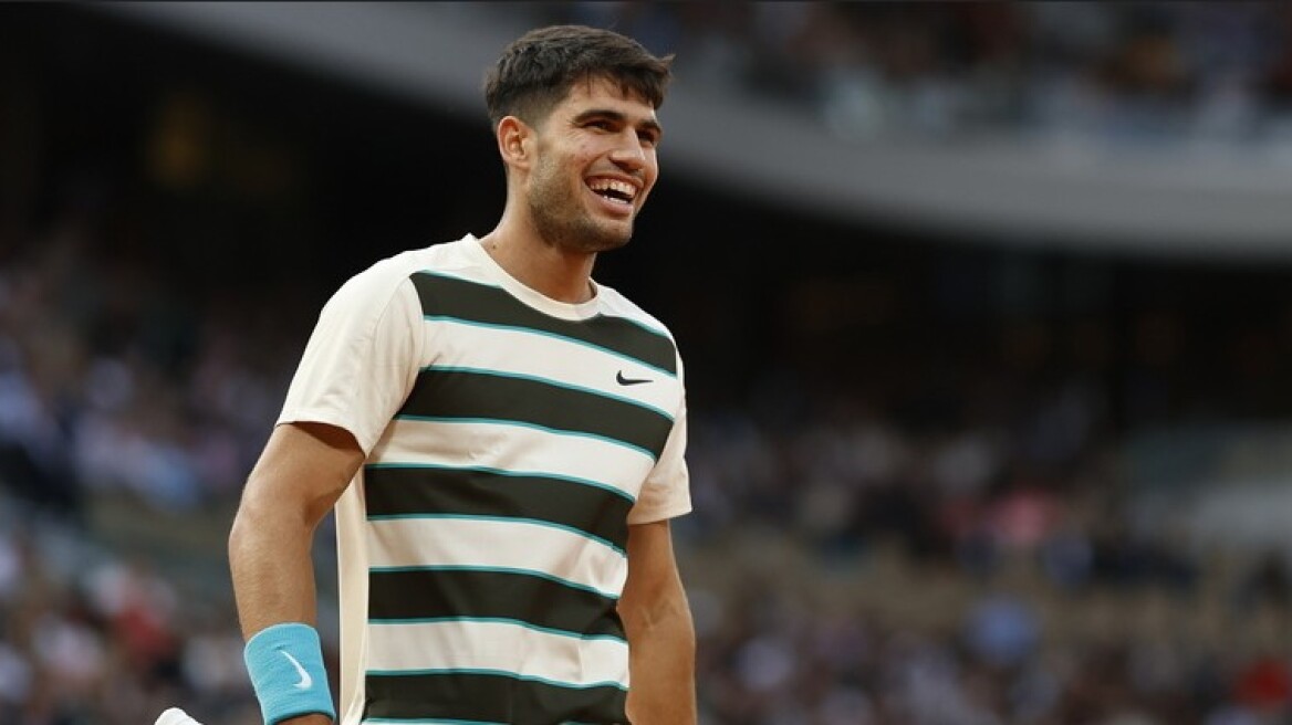 Προπονήθηκε με φανέλα Μούρθια ο Αλκαράθ στο Παρίσι - Δείτε φωτογραφίες 