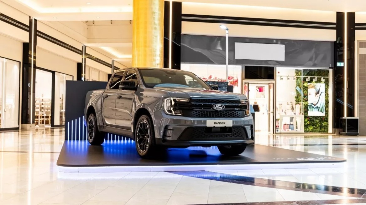 Το Ford Ranger MS-RT στο Golden Hall