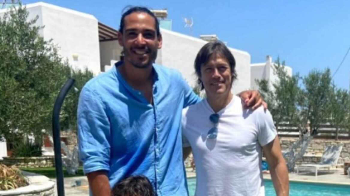 Επέστρεψε στην Ελλάδα ο Αλμέιδα - Κάνει διακοπές στην Πάρο μαζί με τον Ματίας Ιγκλέσιας