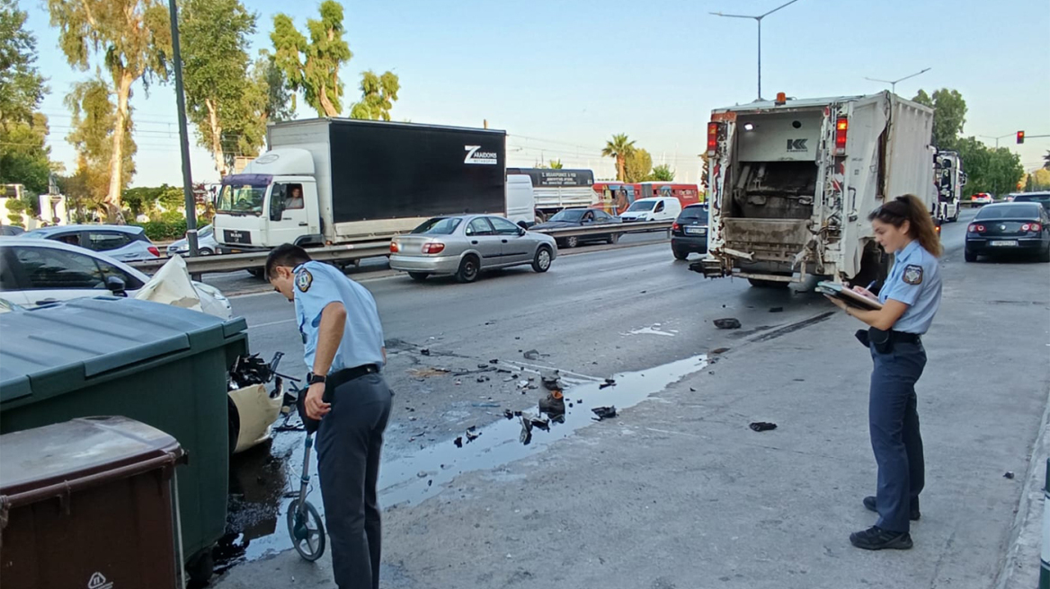 Συνελήφθησαν οι οδηγοί του ταξί και του απορριμματοφόρου μετά το σοκαριστικό τροχαίο στην Ποσειδώνος - «Τη χτύπησε ενώ ήταν κάτω, δεν είχε ανέβει στο όχημα»
