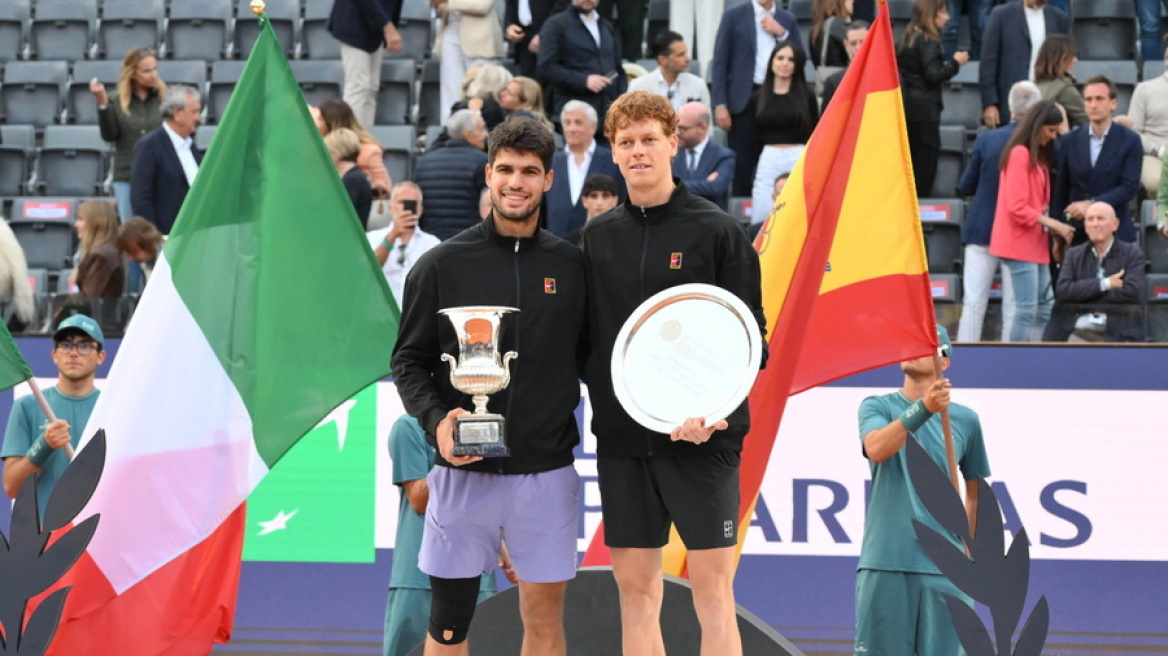 Σίνερ vs Αλκαράθ: Η «Big Two» εποχή ξεκινά στον τελικό του Roland Garros